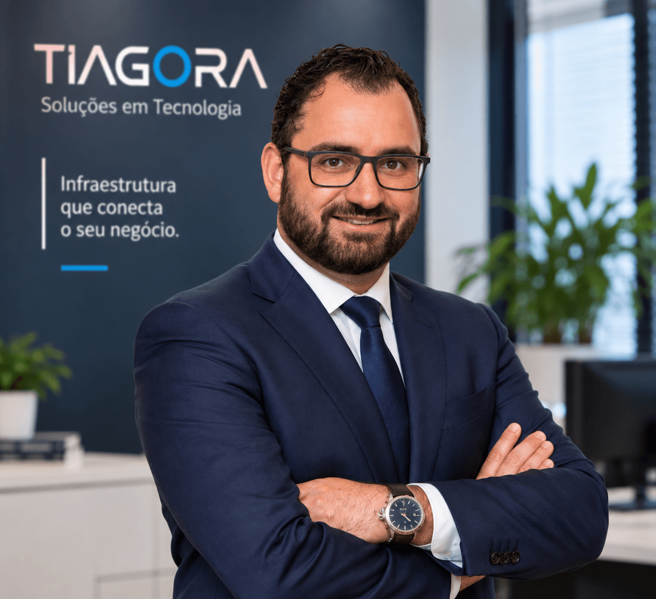 Retrato de Marcos Silva, Sócio / Direção na Tiagora